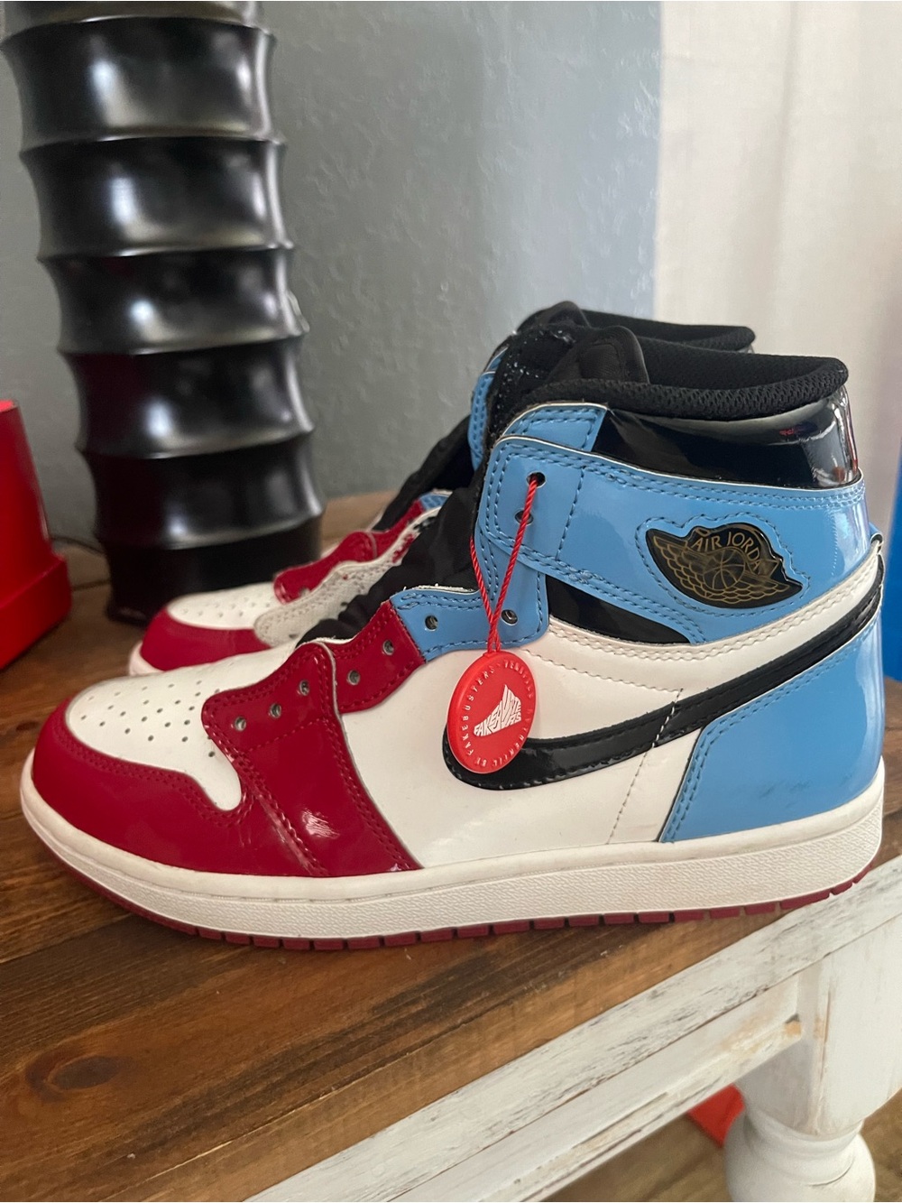 Jordan Air Jordan 1 High Red White Blue Black